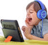 Kids Headphones, V1 Wired Stereo Foldable Tangle-Free 3.5mm Adjustable On-Ear Headphones for Kids for School/Toddlers/Childrens/Teens/Boys/Girls/Ipad/Tablet/Kindle/Phones/Travel/Plane (Blue)