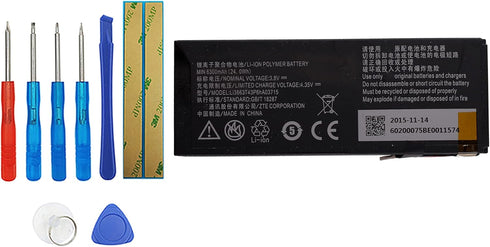 Li3863T43P6HA03715 Replacement Battery Compatible with ZTE MF97G Spro 2 Android Smart Projector with Toolkit