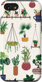 Boho Nature Art Case for iPhone SE (2020) / 7 / 8 - Indoor and Outdoor Plant Illustrations