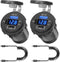 96W USB 12V Outlet 3 Port with 2 Type C Cable: Multi USB C Car Charger Adapter Dual PD30W & QC3.0 Auto Cigarette