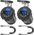 96W USB 12V Outlet 3 Port with 2 Type C Cable: Multi USB C Car Charger Adapter Dual PD30W & QC3.0 Auto Cigarette