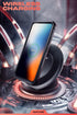SUPCASE Heavy Duty Full-Body Case for Samsung Galaxy S22 with Stand (Unicorn Beetle Pro), Black