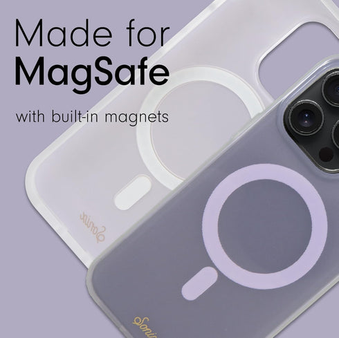 Sonix Protective Phone Case for iPhone 15 Pro - Compatible with Magsafe - 10ft Drop Tested - Jelly Lavender