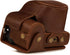 MegaGear Genuine Leather Camera Case for Nikon Z50 (16-50mm)