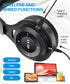 Kids Bluetooth Headphones, Over Ear Wireless Bluetooth 5.3 Headsets with Built-in Mic, Comfortable Wear