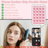 ALiHAN 2 Pack Silicone Suction Phone Case Mount, Double Sided, Non Slip Suction Cup Phone Mount, Silicon Sticky Phone