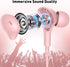 3.5mm APETOO Wired Earbuds in-Ear Headphones Jack for Laptop/PC, Noise Isolation Small Earphones Corded Plug-in Ear