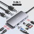 UANTIN 3 4K 60Hz 2 1Gbps 100W 2 USB C Docking Station Dual Monitor, Laptop Docking Station Monitors Triple Display