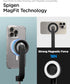 Spigen S571W (MagFit) MagSafe Selfie Stick Tripod Stand with Bluetooth Remote Control, Compatible with MagSafe Phones