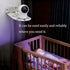 Roolaudk 2 Pack Floating Shelves for Wall Mount Holder for Flower Pot, Security Camera for Baby Monitor, Dog Detection