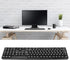 VBESTLIFE Arabic English Computer Keyboard, USB Wired Arabic Bilingual Keyboard for Desktop Office, Suitable for PC