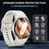 4-Pack 7/6/5/4 40mm, 40 mm Suoman Screen Protector for Samsung Galaxy Watch Tempered Glass Protectors Perfectly Fit