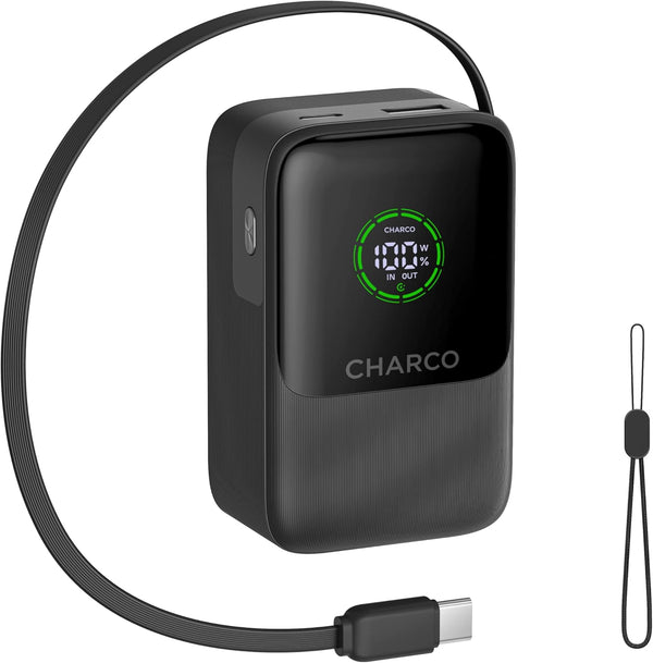CHARCO Portable Charger Power Bank Fast Charging 45W, 10000mAh Battery Pack Charger Portable