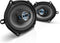 Scosche HD57684 High-Performance 5" x 7" 4-Way Car Door Speakers, 200 Watts Max, 1 Pair
