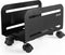 VIVO Computer Mid-Tower Case, CPU Steel Rolling Stand, Adjustable Mobile Cart Holder with