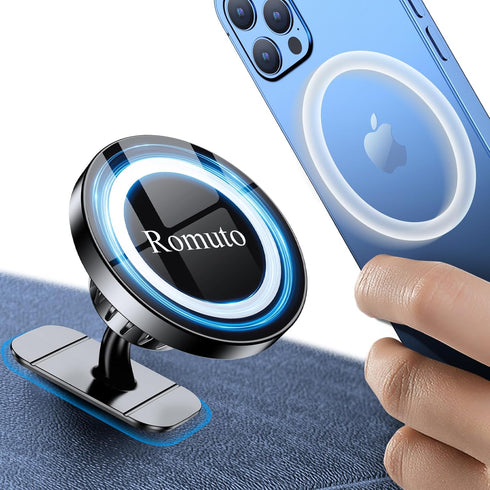 MagSafe Car Mount for iPhone, 20 Super Magnets Magnetic Phone Holder for Dashboard, 360° Rotation for iPhone 15 Series