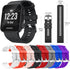 Band for Garmin Forerunner 35, Soft Silicone Replacement Watch Strap for Forerunner 30 Smart Watch
