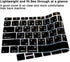 Arabic Language Silicone Keyboard Cover for MacBook Air 13 with Retina Display and Touch ID 2020 2019 2018 Model A1932