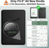 MoKo E-Reader(11th Generation-2024/2022 Detachable Magnetic Case for All-New Release),Ultra Clear Back Scratch-Proof