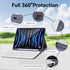 Keyboard Case for iPad Pro 11 Inch 4th/3rd/2nd Gen with Pencil Holder, Detachable Bluetooth Keyboard & Flip Stand,