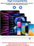 Stylus Pens for Touch Screens, Power-Display Tablet Pen, Magnetic Digital Touch Pen for iPhone/iPad/Android