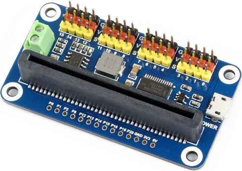 waveshare 16 12 I2C Servo Driver for Micro/-bit Channel PWM Outputs Bit Resolution Interface