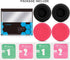 GVOEARS Replacement Earpads for Koss Portapro Headphones, 2 Pairs (Rose+Black)