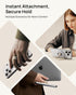 SODI 17 16 15 14 13 12 Cell Phone Ring Holder with Finger Strap, Detachable Finger Strap Magnetic Phone Grip, Strong