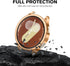 4 Pack Fintie Case for Samsung Galaxy Watch 7 40mm 2024, Premium Soft TPU Screen Protector All-Around Bumper Shell