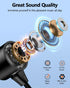 NANAMI Earbuds, Update Bluetooth Wireless Headphones, IPX7 Waterproof, in-Ear with Mic, Magnetic Neckband, HiFi Stereo
