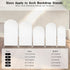 uiuyfrr (4X7.2ft,G-3419) Adventure Awaits Begin Arch Backdrop Cover Double-Sided Arch Stretchy Cover for Pilot Airplane