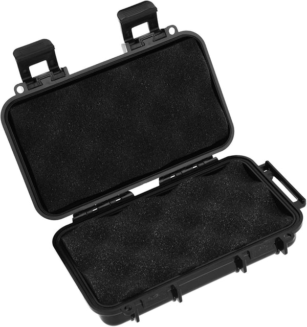 Outdoor Shockproof Sealed Box, Removable Foam Case for Small Hard Survival Storage (Type A, External Size: 170 * 110 *