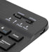 PUSOKEI Compact Wireless Keyboard and Mouse Combo, Thin Silent 1600 DPI Set for Windows, Desktop, PC (Black)
