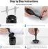 NEEWER Lens Sucker and Spanner Kit, Vacuum Suction Pen with 7 Interchangeable Cups, Stainless Steel Tool for Lens Repair