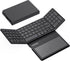Foldable Bluetooth Keyboard, Portable Full Size with Touchpad, Wireless Travel Keyboard for Windows, iOS, Android
