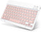 Emetok Wireless Keyboard for Tablet, iPad, iOS, Android, Windows, Rechargeable Mini Bluetooth Keyboard,