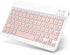 Emetok Wireless Keyboard for Tablet, iPad, iOS, Android, Windows, Rechargeable Mini Bluetooth Keyboard,