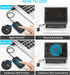 Mouse Jiggler Undetectable for Computer, USB Mouse Mover, Automatic Click Device, Plug & Play
