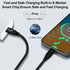 Twozoh USB C to USB C 3.2 Gen 2 Cable 10FT, 20Gbps Data Transfer, 100W PD Fast Charging, 4K Video Output (Black)
