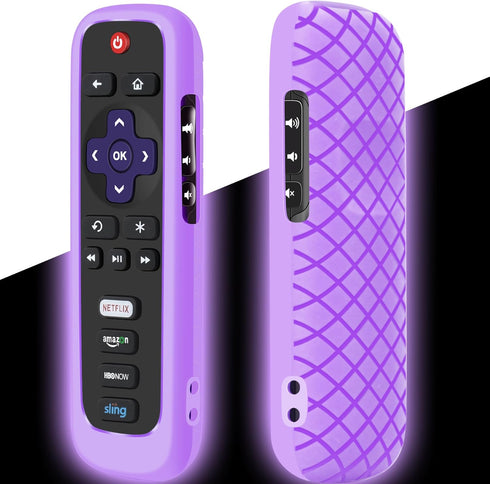 Lambcare Remote Case for Roku, Battery Cover for TCL Roku Smart TV Steaming