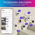 Wyze Lifestyle V3 1080p Cam Smart Home Security Camera, Indoor/Outdoor Use, Plug-in, Color Night Vision, Motion