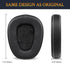 SOULWIT Replacement Earpads for Skullcandy Crusher 1.0 Over Ear Headphones - Black Noise Isolation Foam Cushions.