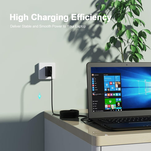 45W AC Charger for Asus VivoBook 17 M712DA M712D M712, Laptop Power Supply Adapter Cord