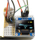 DORHEA 0.96 Inch 128x64 SSD1306 I2C OLED Display Module Pixel IIC Screen Compatible with Arduino Raspberry Pi Blue