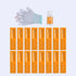 K&F Concept APS-C Sensor Cleaning Kit - 16pcs Swabs, 20ml Cleaner & Gloves for CMOS & CCD Sensors
