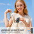 Hesheng MINI Selfie Stick for Phone,Portable Small Size Travel Compact Phone Selfie Stick with Detachable Bluetooth