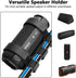 Caudblor Portable Speaker Mount for Bike/Golf Cart Railing/Boat, Adjustable Wireless Speaker Strap Holder