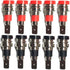 10Pcs 4mm Banana Jack Socket Female Adapter Panel Mount Binding Post for 4mm Banana Plug Connectors