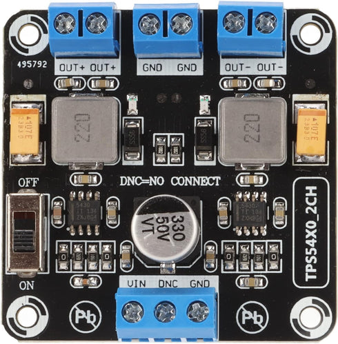 Dual Power Supply Modules, TPS5430 12V 15V Reverse Connection Positive Negative Dual Output Module
