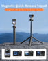 VRIG 55" 5 4/3, 360 13 55 inches AC-40S Action Camera Selfie Stick Tripod for DJI Osmo Action Pro/ Magnetic Quick